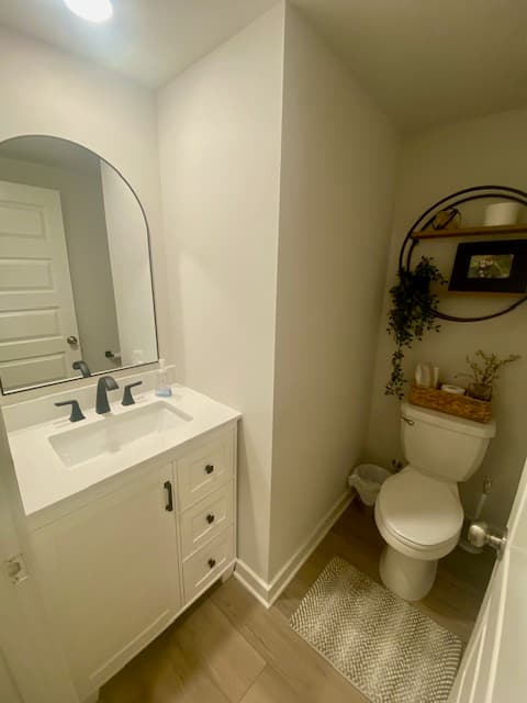 Renovated bathroom